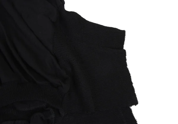 Y's Knit Switching Asymmetry Tunic K-174826_010