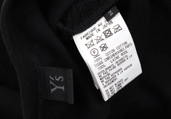 Y's Knit Switching Asymmetry Tunic K-174826_016