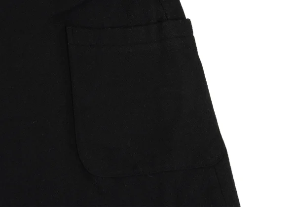 Y's Layered Wool Snap Button Coat K-174827_010