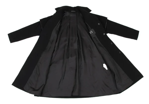 Y's Layered Wool Snap Button Coat K-174827_013