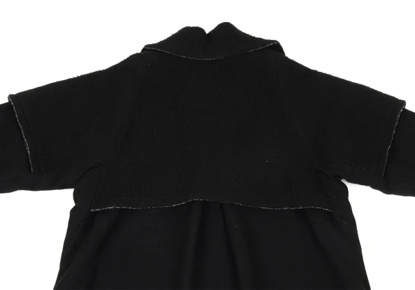 Y's Layered Wool Snap Button Coat K-174827_015