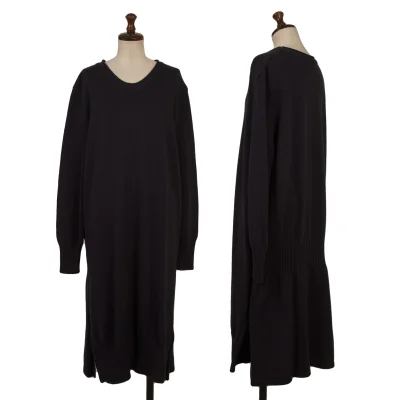 RISMAT by Y's Back Rib Cotton Knit Dress