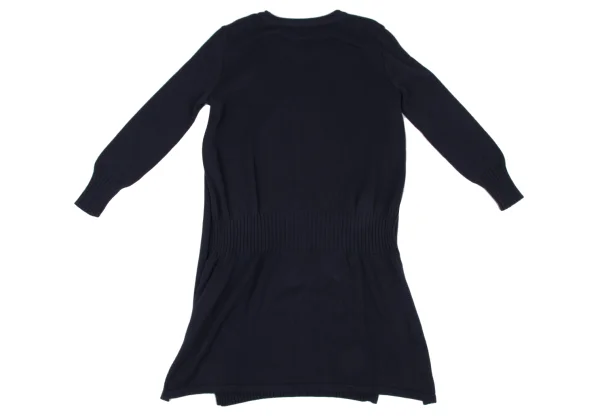 RISMAT by Y's Back Rib Cotton Knit Dress K-174831_009