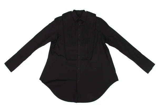 Yohji Yamamoto FEMME Pleats Pasted Cotton Shirt K-174832_002