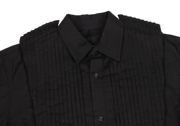 Yohji Yamamoto FEMME Pleats Pasted Cotton Shirt K-174832_004