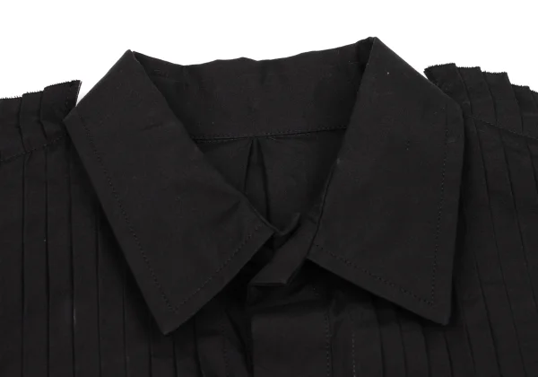 Yohji Yamamoto FEMME Pleats Pasted Cotton Shirt K-174832_005