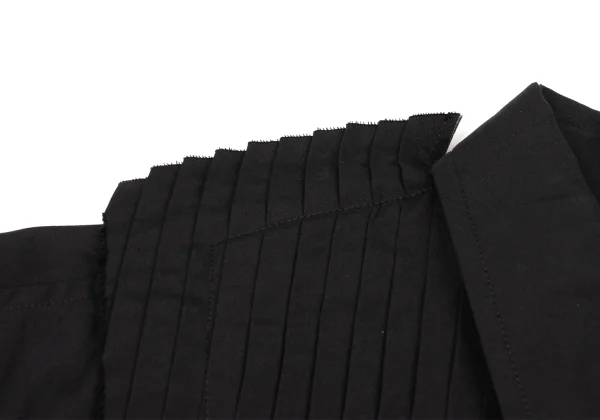 Yohji Yamamoto FEMME Pleats Pasted Cotton Shirt K-174832_006