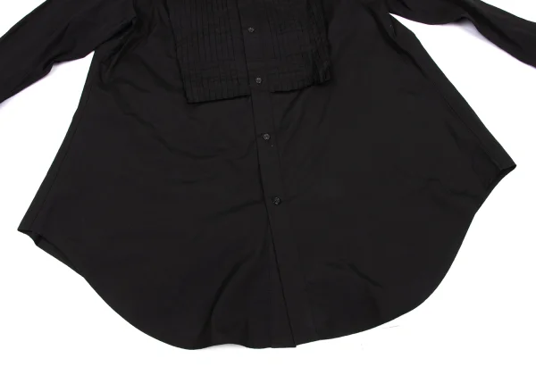 Yohji Yamamoto FEMME Pleats Pasted Cotton Shirt K-174832_011