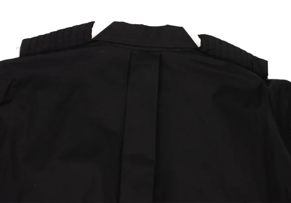Yohji Yamamoto FEMME Pleats Pasted Cotton Shirt K-174832_014