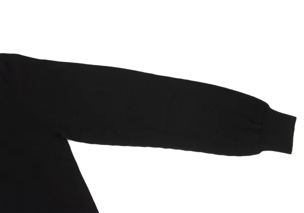 Yohji Yamamoto FEMME Cashmere Blended Cotton Knit Sweater K-174833_005