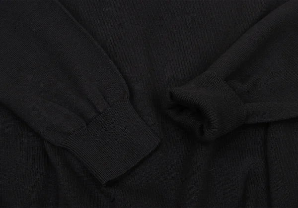 Yohji Yamamoto FEMME Cashmere Blended Cotton Knit Sweater K-174833_006
