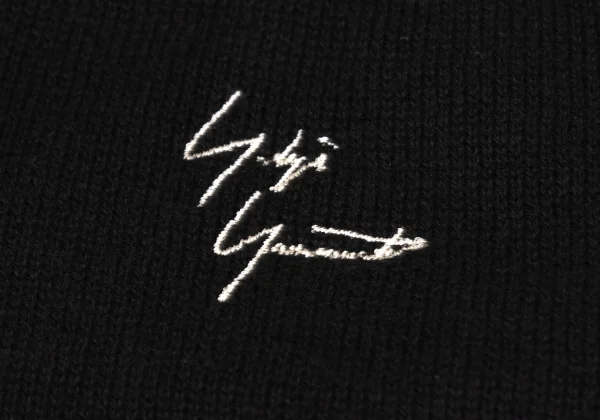 Yohji Yamamoto FEMME Cashmere Blended Cotton Knit Sweater K-174833_010