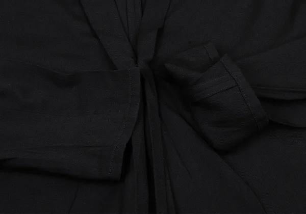 Yohji Yamamoto NOIR Wool Rayon Open Shoulder Jacket K-174834_008