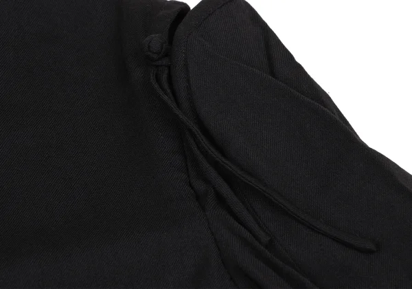 Yohji Yamamoto NOIR Wool Rayon Open Shoulder Jacket K-174834_014