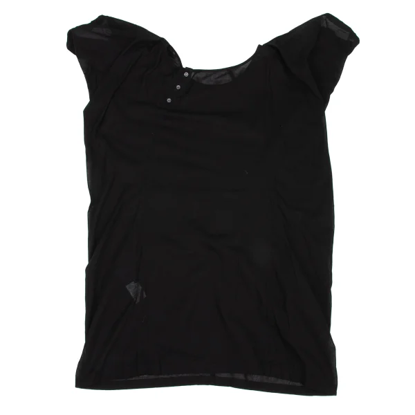 REGULATION yohji yamamoto Sheer Cotton Tunic K-174835_009