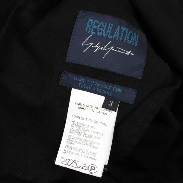 REGULATION yohji yamamoto Sheer Cotton Tunic K-174835_014