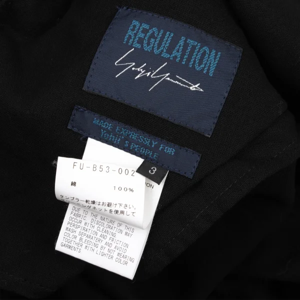 REGULATION yohji yamamoto Sheer Cotton Tunic K-174835_015