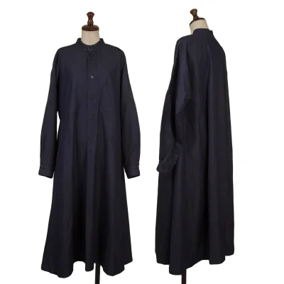 Plantation Indigo Dyed Pullover Dress