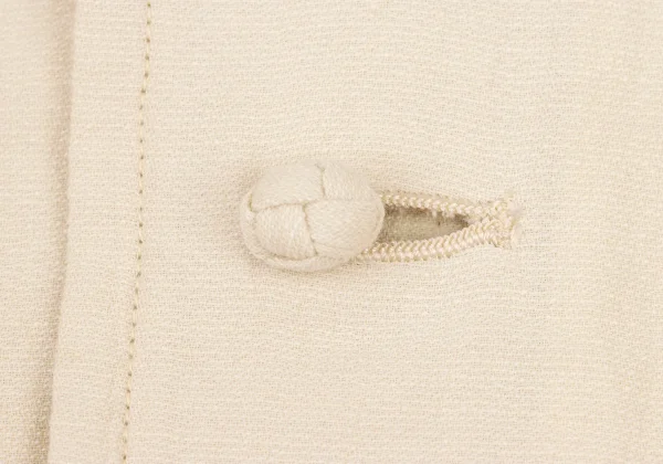 Plantation Cotton Linen Collarless Jacket K-174840_006