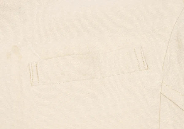 Plantation Cotton Linen Collarless Jacket K-174840_007