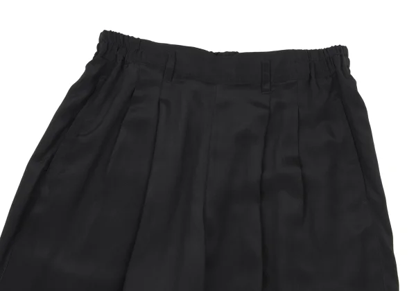 Plantation Silk Tuck Wide Pants K-174841_002