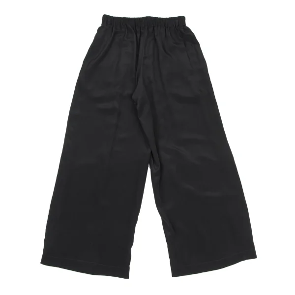 Plantation Silk Tuck Wide Pants K-174841_007