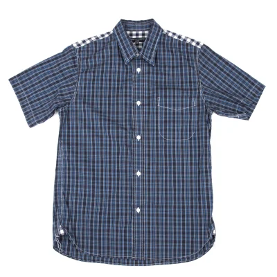 COMME des GARCONS HOMME Check Switching Stretch Shirt