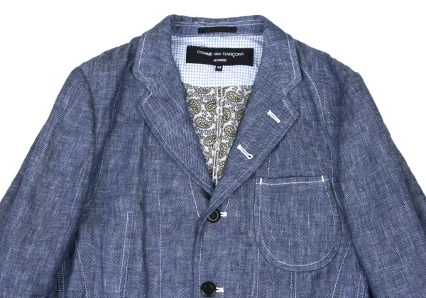COMME des GARCONS HOMME Stitch Linen Jacket  K-174844_002