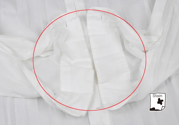 ISSEY MIYAKE MEN WHITE LABEL Wrinkle Pleated Band-Collar Shirt K-174851_007