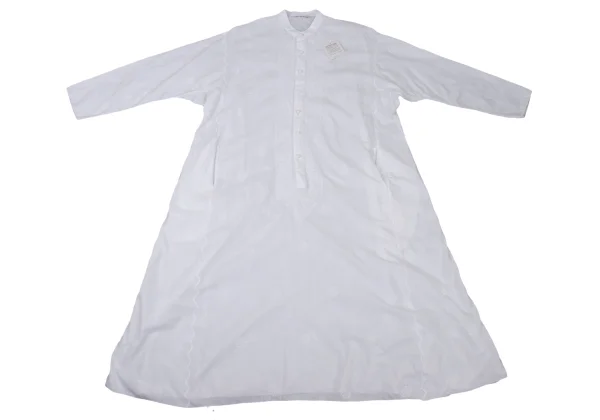 ASHA BY MDS Embroidered Pullover Band-Collar Shirt Dress K-174852_002