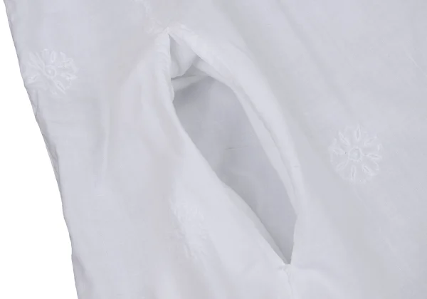 ASHA BY MDS Embroidered Pullover Band-Collar Shirt Dress K-174852_010