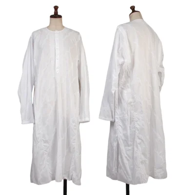 ASHA BY MDS Wave Embroidered Pullover Shirt Dress