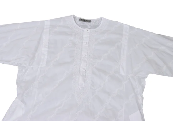 ASHA BY MDS Wave Embroidered Pullover Shirt Dress K-174853_003