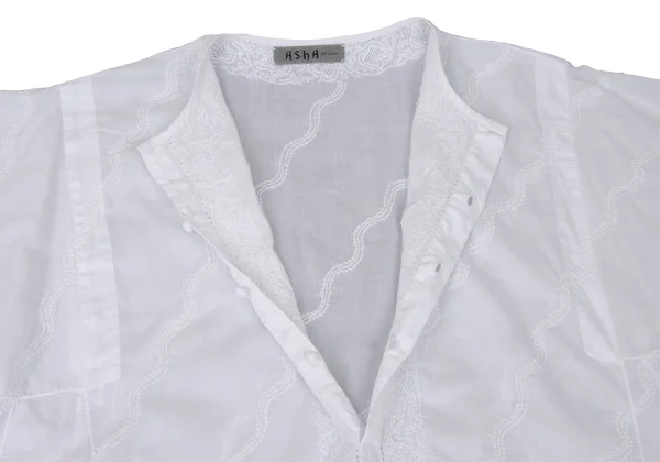 ASHA BY MDS Wave Embroidered Pullover Shirt Dress K-174853_006