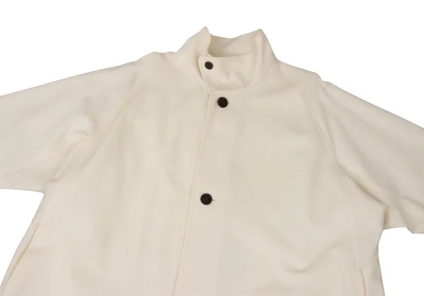 CABaN Wool Gabardine Stand-Collar Coat K-174854_002