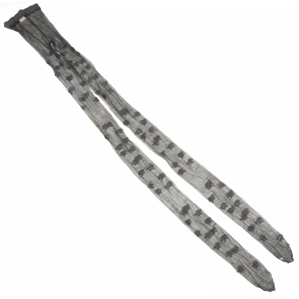 COMME des GARCONS Floral Flocked Mesh Long Stockings K-174857_008
