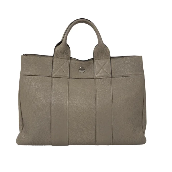 HERMES Fourre-Tout Leather Handbag K-174858_004