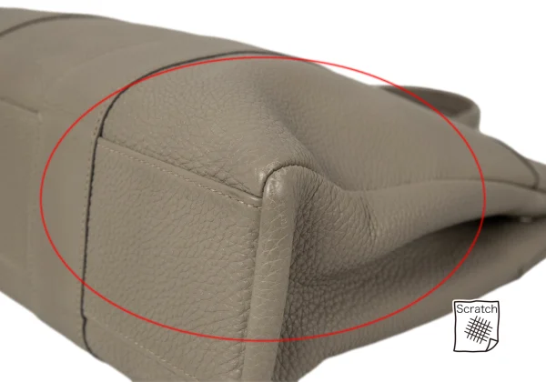 HERMES Fourre-Tout Leather Handbag K-174858_007