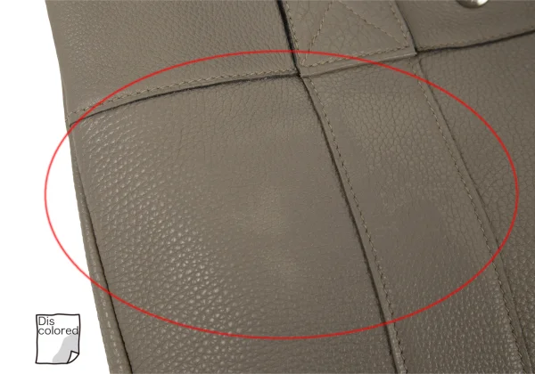 HERMES Fourre-Tout Leather Handbag K-174858_012