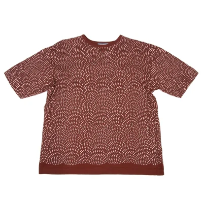 ISSEY MIYAKE MEN Dot Printed T Shirt
