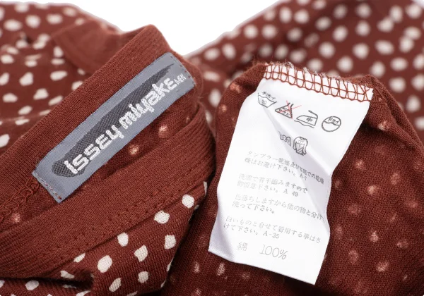 ISSEY MIYAKE MEN Dot Printed T Shirt K-174860_011