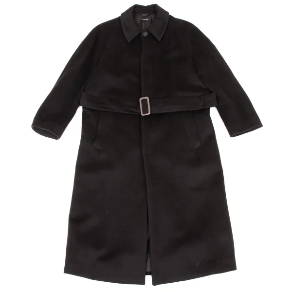 GIORGIO ARMANI Brushed Wool Fly Front Coat K-174866_002