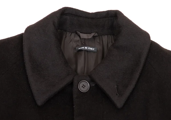 GIORGIO ARMANI Brushed Wool Fly Front Coat K-174866_004