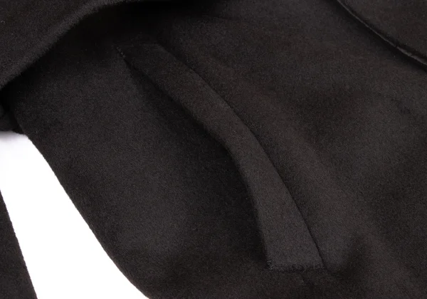GIORGIO ARMANI Brushed Wool Fly Front Coat K-174866_011