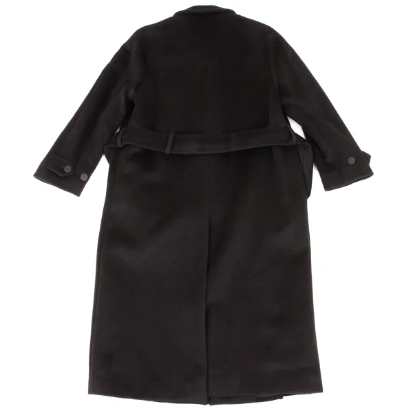 GIORGIO ARMANI Brushed Wool Fly Front Coat K-174866_014
