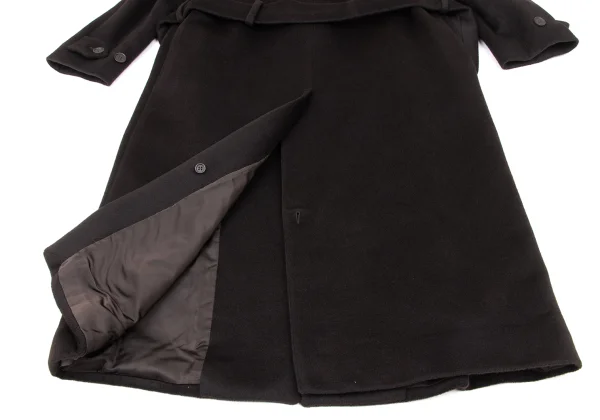 GIORGIO ARMANI Brushed Wool Fly Front Coat K-174866_016