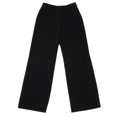GIORGIO ARMANI Wool Seam Wide Pants