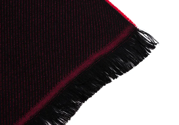 GIORGIO ARMANI Wool Bicolor Logo Jacquard Stole K-174869_003