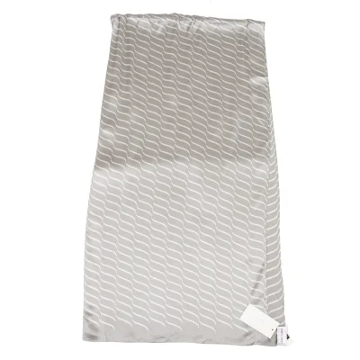 GIORGIO ARMANI Silk Wave Print Scarf
