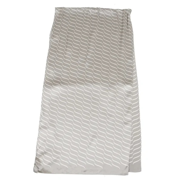 GIORGIO ARMANI Silk Wave Print Scarf K-174870_006